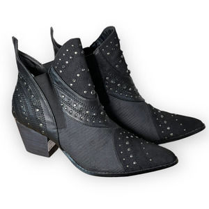NEW Coconuts by Matisse Storm Black Studded Ankle Boot Bootie Multiple Sizes
